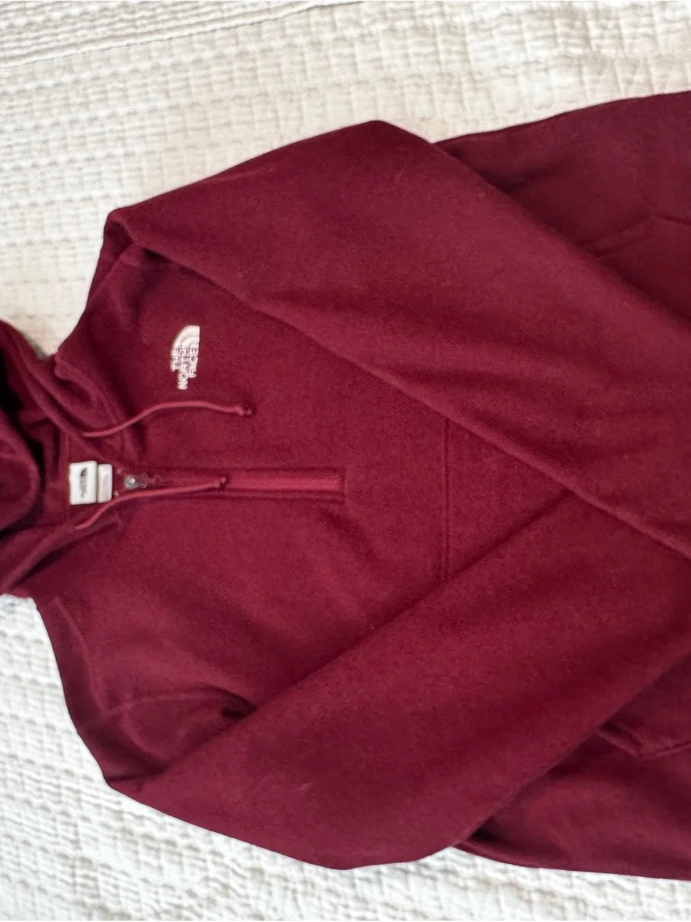 Men's North Face Textured Cap Rock 1/4 Zip Hoodie Never Worn Medium